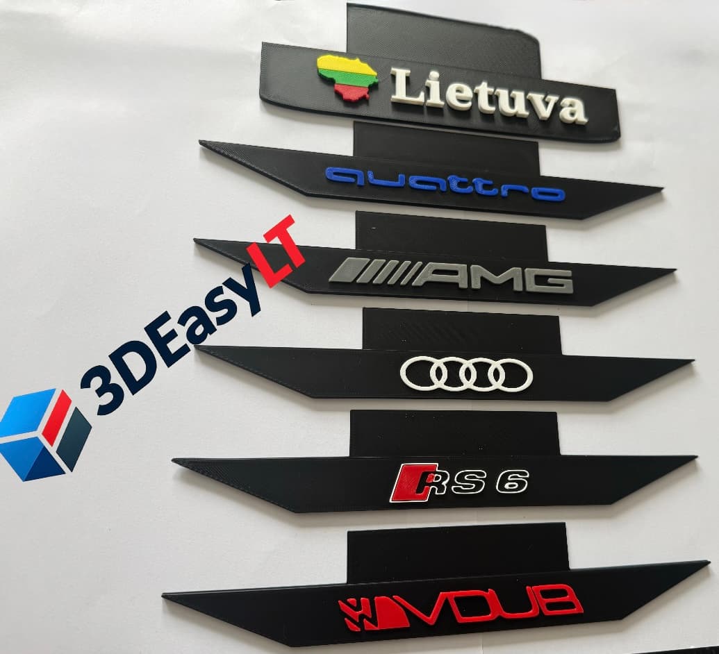 Custom Number Plate Lip